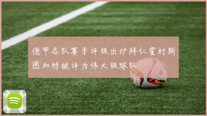 德甲各队赛季评级出炉拜仁霍村斯图加特被评为伟大级球队